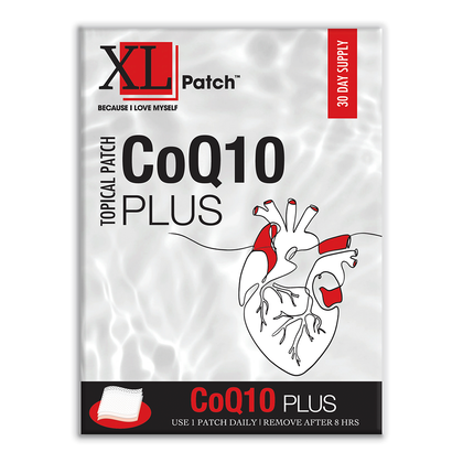 The XLPATCH COQ10 Plus Patch, 30 Day Supply
